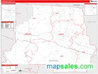 Madison County, FL Wall Map