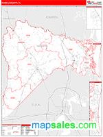 Nassau County, FL Wall Map