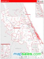 Volusia County, FL Wall Map