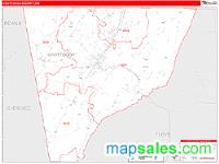 Chattooga County, GA Wall Map