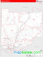 Cherokee County, GA Wall Map