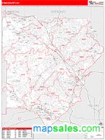 Cobb County, GA Wall Map