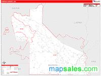 Dawson County, GA Wall Map Zip Code