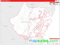 McIntosh County, GA Wall Map Zip Code