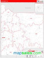 Latah County, ID Wall Map