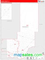 Minidoka County, ID Wall Map Zip Code