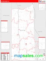 Newton County, IN Wall Map Zip Code