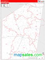Ripley County, IN Wall Map Zip Code