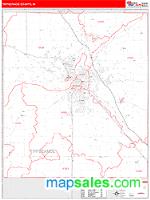 Tippecanoe County, IN Wall Map Zip Code