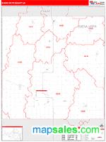 Buena Vista County, IA Wall Map Zip Code