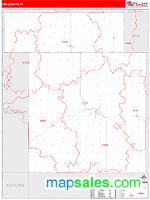 Ida County, IA Wall Map Zip Code