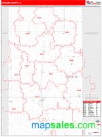 Kossuth County, IA Wall Map