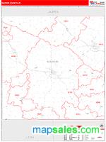 Marion County, IA Wall Map