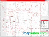 Story County, IA Wall Map Zip Code