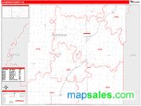 Anderson County, KS Wall Map