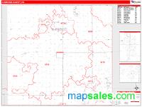 Cherokee County, KS Wall Map Zip Code
