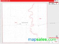 Cheyenne County, KS Wall Map