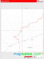 Haskell County, KS Wall Map Zip Code