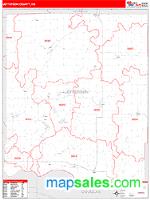 Jefferson County, KS Wall Map