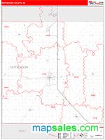 McPherson County, KS Wall Map