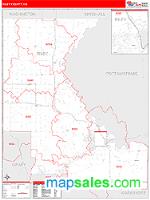 Riley County, KS Wall Map Zip Code
