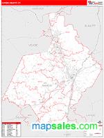 Hardin County, KY Wall Map Zip Code