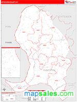 Livingston County, KY Wall Map Zip Code