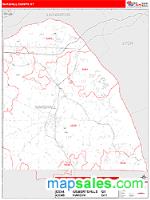 Marshall County, KY Wall Map