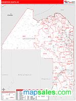 Aroostook County, ME Wall Map