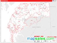 Kent County, MD Wall Map Zip Code