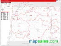 Allegan County, MI Wall Map