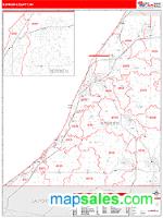 Berrien County, MI Wall Map