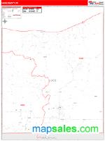 Luce County, MI Wall Map Zip Code