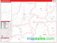 St. Joseph County, MI Wall Map Zip Code