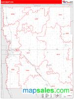 Clay County, MN Wall Map Zip Code