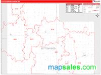 Cottonwood County, MN Wall Map Zip Code