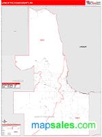 Lake of the Woods County, MN Wall Map Zip Code