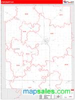 Lyon County, MN Wall Map