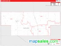 Red Lake County, MN Wall Map Zip Code