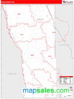 Wilkin County, MN Wall Map Zip Code