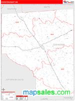 Covington County, MS Wall Map