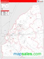 Rankin County, MS Wall Map Zip Code