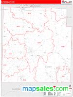 Barry County, MO Wall Map Zip Code