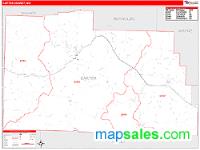 Carter County, MO Wall Map Zip Code