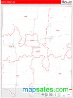 Gentry County, MO Wall Map Zip Code