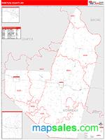 Moniteau County, MO Wall Map