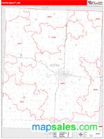 Pettis County, MO Wall Map