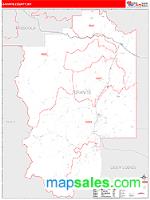 Granite County, MT Wall Map Zip Code