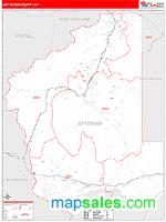 Jefferson County, MT Wall Map