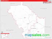 Meagher County, MT Wall Map